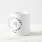 Mug Sweet Forever Love Valentines Jour Couple (Devant gauche)