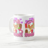 Mug Sweet Fun Dessert Time Cute Food Cartoon (Devant gauche)