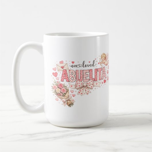 Mug Sweet gift valentine's Abuelita  (Gauche)