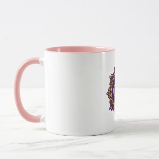 Mug Sweet GIGI Royal violet & or (Gauche)