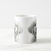 Mug Sweet Golden Joy: Pixar-Style Puppy Friends (Centre)