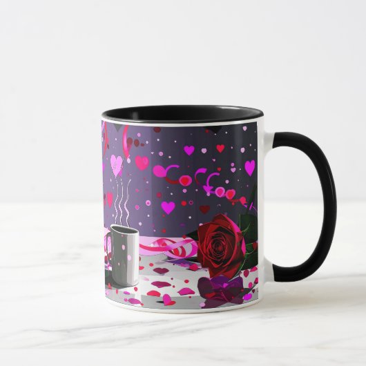 Mug Sweet Happy Valentine's Day With All My Love (Droite)