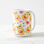 Mug Sweet Heart Bear Nursery Pattern (Devant droit)