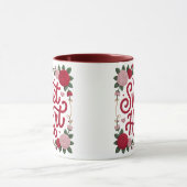 Mug Sweet Heart Valentine Design • Cozy Yarn Script wi (Centre)