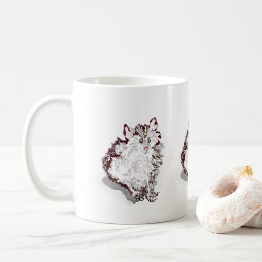 Mug : Sweet Little Kitty (Avec donut)
