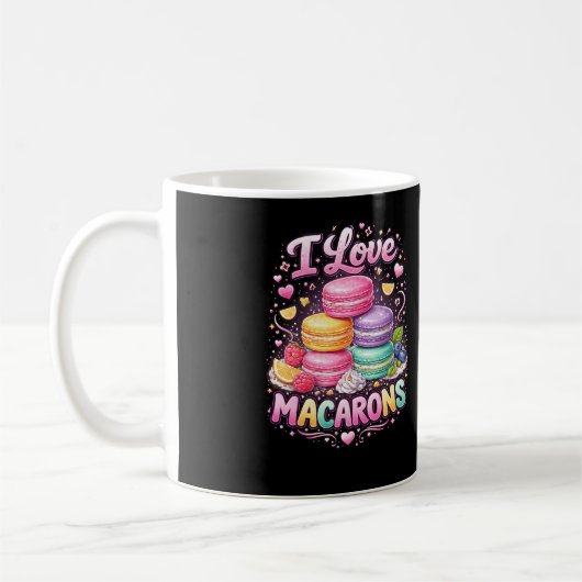 Mug Sweet Love Macarons (Gauche)