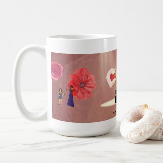 Mug Sweet Morning for Lovers (Avec donut)