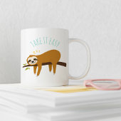 Mug Sweet Napping Sloth "Take It Easy"