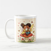 Mug Sweet Romantic Fairies and Love Poem (Gauche)