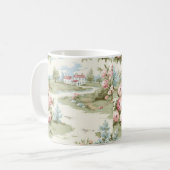 Mug Sweet Rustic Country Home Paysage Floral (Devant gauche)
