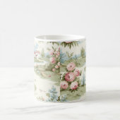 Mug Sweet Rustic Country Home Paysage Floral (Centre)