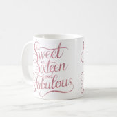 Mug sweet sixteen (Devant gauche)