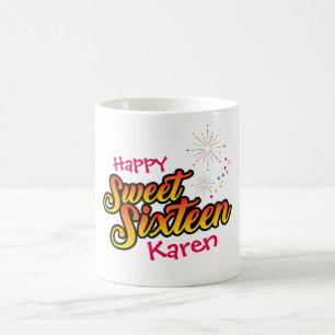 Mug Sweet sixteen coloré