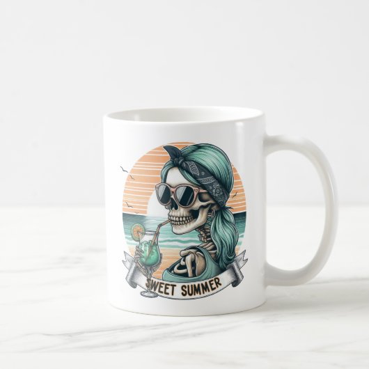 Mug Sweet Summer - Skeleton Beach Vibe (Droite)