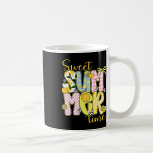 Mug Sweet Summer Time Lemon Coquette Bow Family Vacati