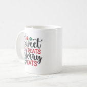Mug Sweet Treats Merry Eats Cute Christmas (Devant gauche)