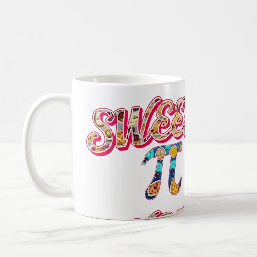 Mug Sweetie Pi (rempli de tartes) (Gauche)