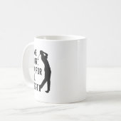 Mug Swing Jurer Chercher La Balle Répéter Amusing Golf (Devant gauche)