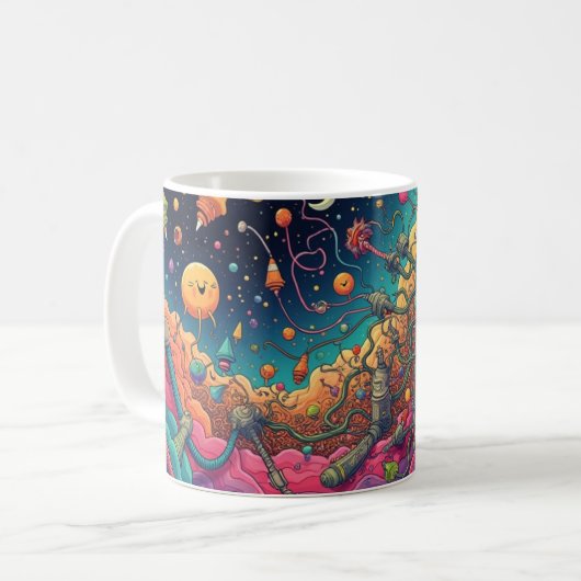 Mug Swirls of Expression (Devant gauche)