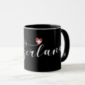 Mug Swiss Flag Heart, Suisse (Devant droit)
