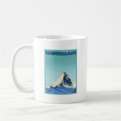 Mug Swissair, Matterhorn (Gauche)