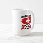 Mug Switzerland 2026 Soccer Fan Gear Supporters (Devant droit)