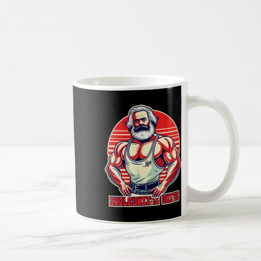 Mug Swoleunists Unite Funny Communist Gym Bodybuilder (Droite)