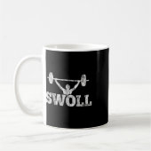 Mug Swoll Funny Musculaire Poids Et Bodybuilding (Gauche)