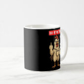 Mug Sy Chicken a eu ma bouche - Roos sarcastique (Devant droit)