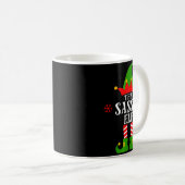Mug Sy Elf Funny Matching Family Group Christmas Pajam (Devant droit)