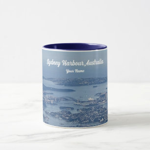 Mug Sydney Harbour Australia Aerial Panorama