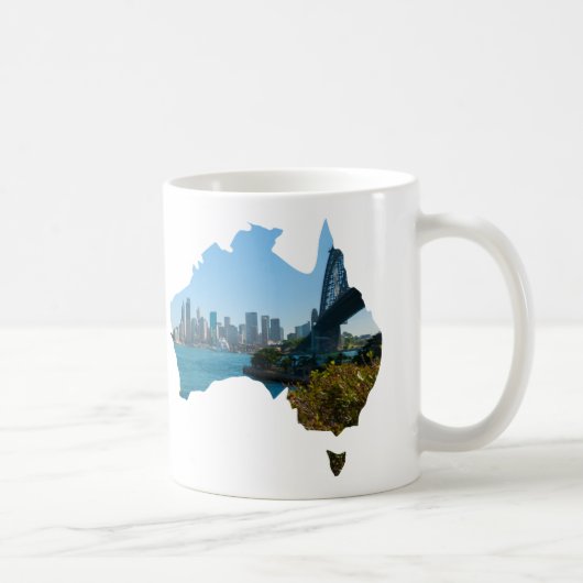 Mug Sydney Harbour Bridge & Opera House Skyline Custom (Droite)
