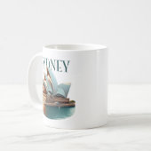Mug Sydney Opera House Australie (Devant gauche)