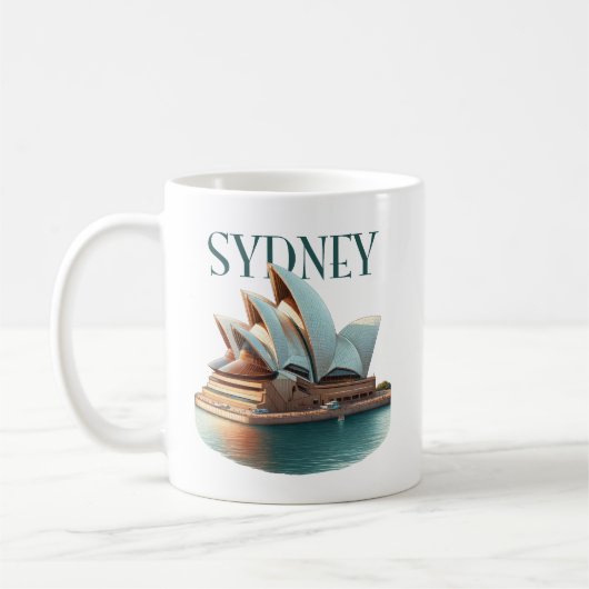 Mug Sydney Opera House Australie (Gauche)