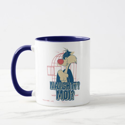 Mug SYLVESTER™ - Naughty ? Moi ? (Gauche)