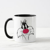 Mug SYLVESTER™ Nez Rouge Visage (Gauche)