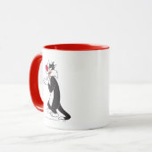 Mug SYLVESTER™ Pattes à frotter (Devant gauche)