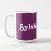 Mug Sylvia (Gauche)