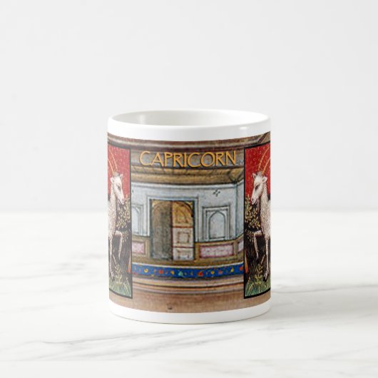 Mug SYMBOLE ANCIEN Zodiaque Capricorne Astrologie Café (Centre)