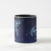 Mug Symbole Aries Constellation et Zodiac avec étoiles (Centre)
