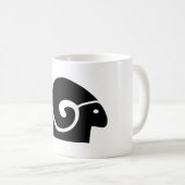 Mug Symbole astrologique de Capricorne 8 (Devant droit)