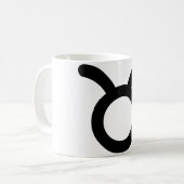 Mug Symbole astrologique de Taurus - Symbole 2 (Devant gauche)