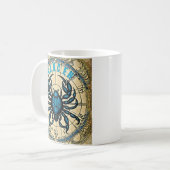 Mug Symbole astrologique du cancer (Devant gauche)