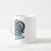 Mug SYMBOLE Astrologique Horoscope Capricorne (Devant gauche)