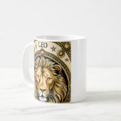 Mug Symbole astrologique Leo (Devant gauche)