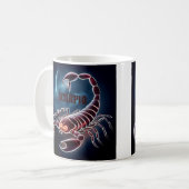 Mug Symbole astrologique Scorpio (Devant gauche)