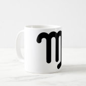 Mug Symbole astrologique Virgo 3 (Devant gauche)