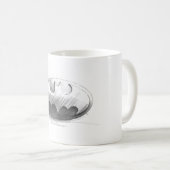 Mug Symbole Batman | Logo de dessin insignia (Devant droit)