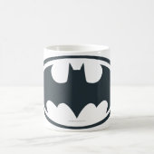 Mug Symbole Batman | Logo noir et blanc (Centre)
