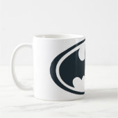 Mug Symbole Batman | Logo noir et blanc (Gauche)
